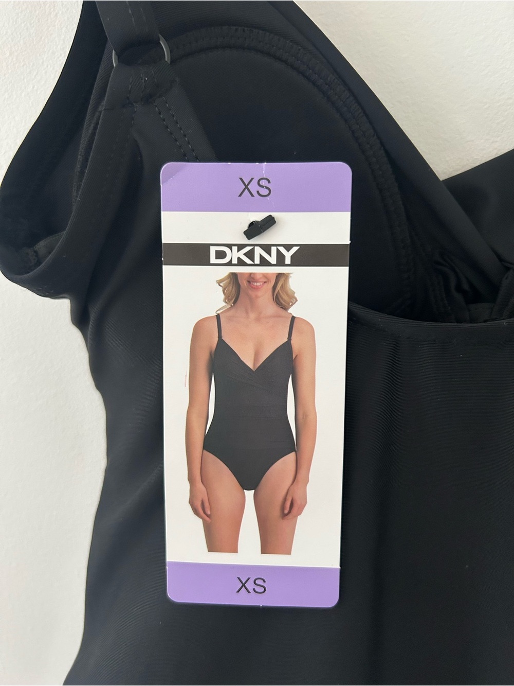 DKNY Black tank swimsuit